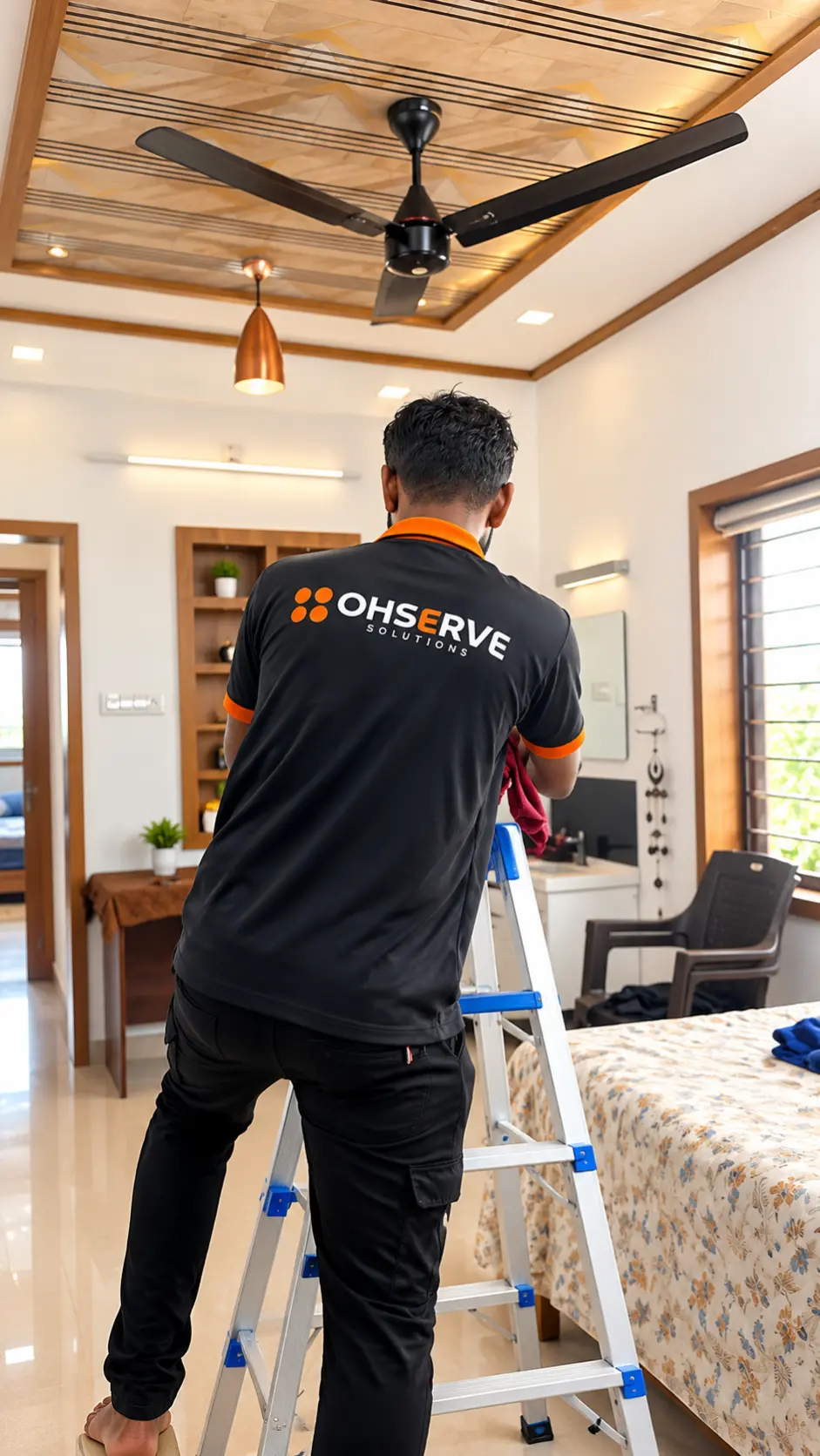 OhServe electrician at work